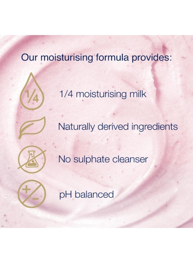 Dove Body Polish for Skin Exfoliation & Moisturisation with Pomergranate Seeds & Shea Butter| For Radiant & Soft Skin | Sulphate Free | 100g - Image 4